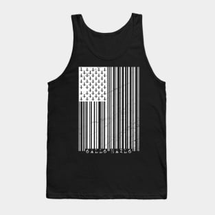 Cyber Punk Satanic Flag Tank Top